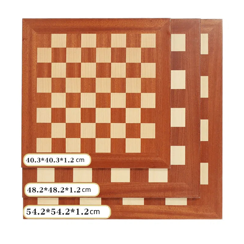 International Chess Heavy Woodgrain Chess Wooden Chess Board Western Chess Adult Luxury Set Chess