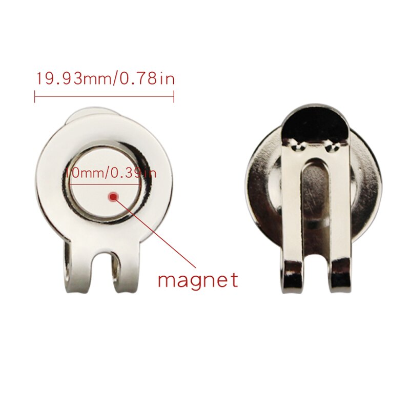 Marcador de pelota de golf con trébol de cuatro hojas y clip para gorra de golf. Accesorios de golf al por mayor para golfistas. Marcador de trébol de la suerte de aleación.