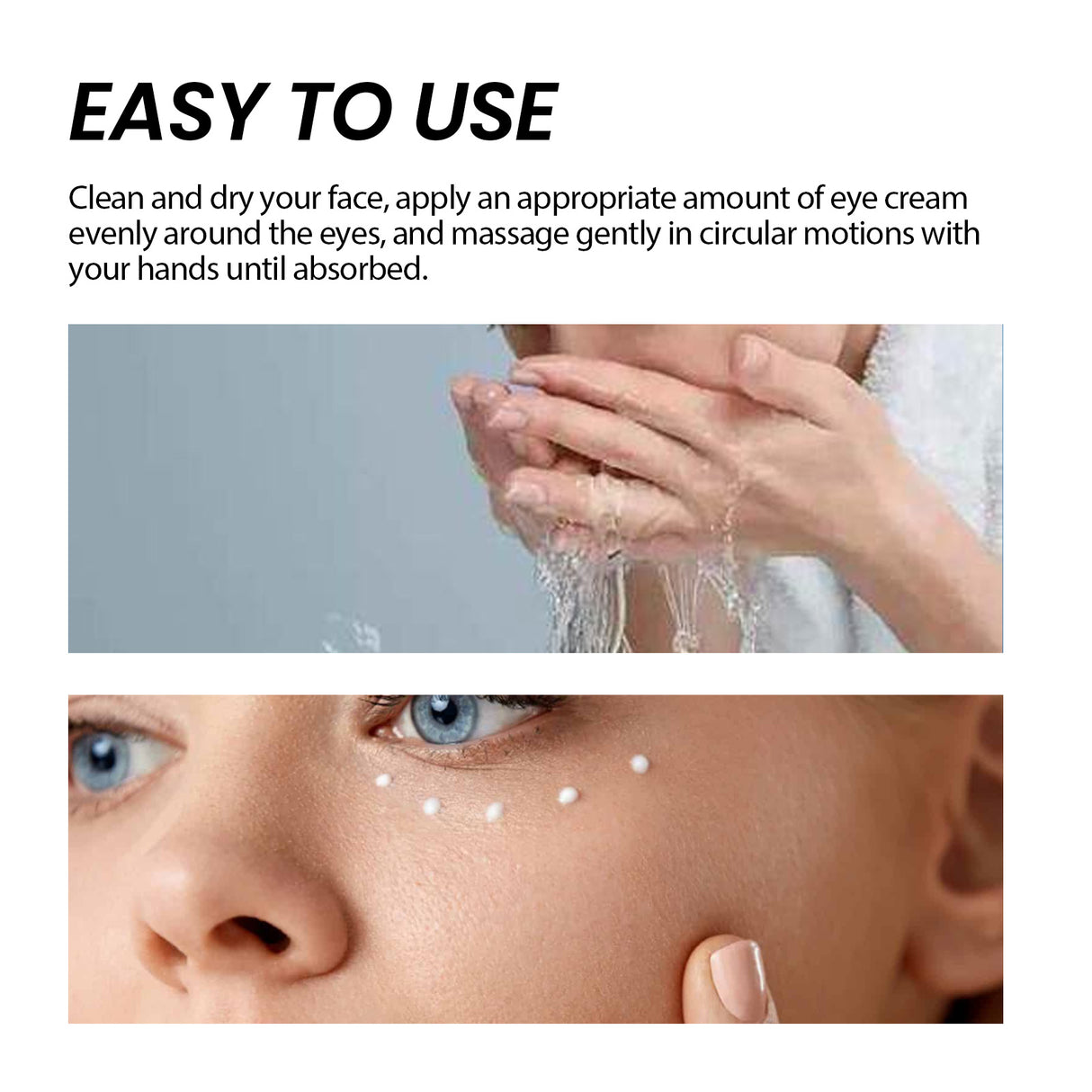 Temporary Eye Tightener, Dilute Fine Lines Eye Bag Dark Circle Law Grain Crow's Feet Moisturize Eye Skin - V.I.P Digital Presence
