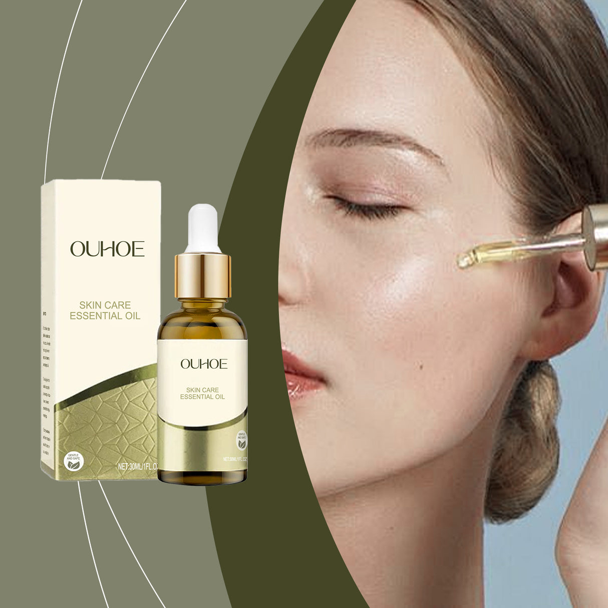 Aceite esencial hidratante para la piel, hidratante y mejora la elasticidad de la piel, esencia hidratante e iluminadora para el cuidado de la piel.