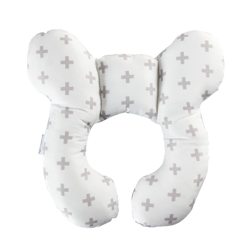 Baby head protection U-shaped pillow stroller fixed head pillow car seat sleeping protection head and neck pillow - V.I.P Digital Presence