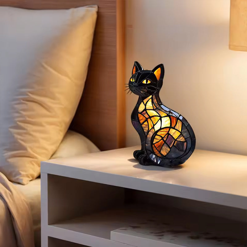 Animal resin LED night light, a cute bedside lamp for living rooms and bedrooms. - V.I.P Digital Presence