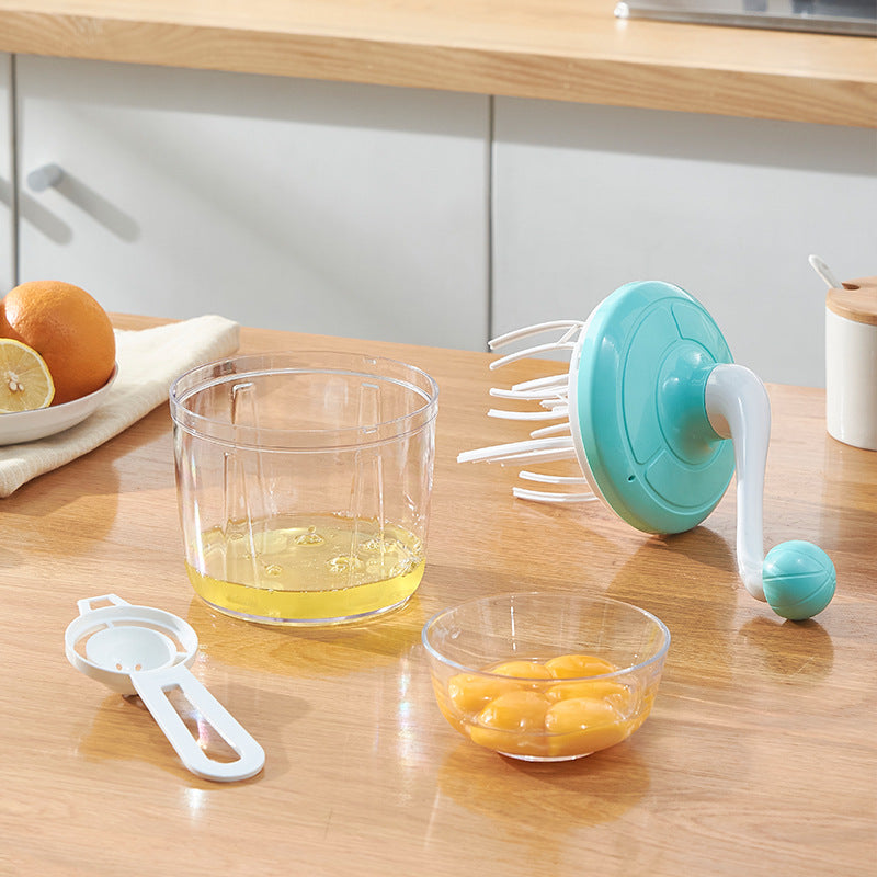 Household Baking Tools Cake Cream Beater Stirring Rod Egg White Foaming Machine Semi-Automatic Hand Operated Egg Beater - V.I.P Digital Presence