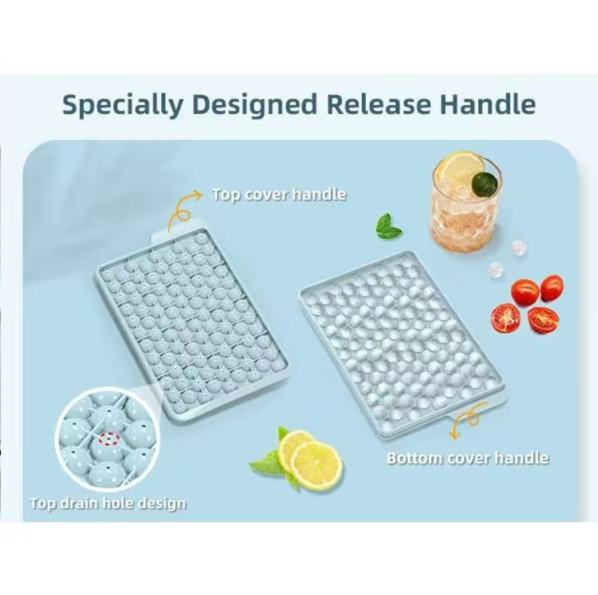 ChillMate Ice Cube Tray Set