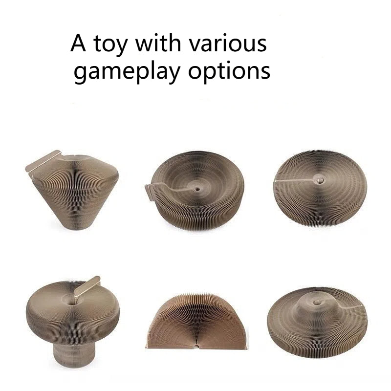 Creative accordion cat scratching board pet supplies decompression grinding claws corrugated paper cat specific - V.I.P Digital Presence