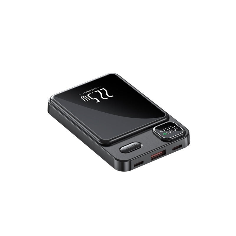 22.5W fast charging wireless power bank wireless magnetic suction mobile power supply ultra-thin lightweight and compact - V.I.P Digital Presence