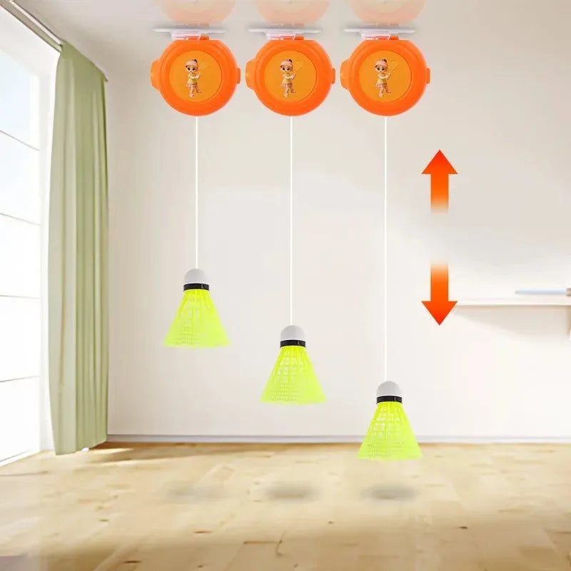 Badminton Trainer Set Badminton Practice Equipment Self-Study Badminton Rebound Device for Kids Adult Indoor Outdoor Exercise - V.I.P Digital Presence
