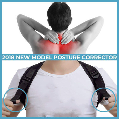 New Spine Posture Corrector Protection Back Shoulder Posture Correction Band Humpback Back Pain Relief Corrector Brace - V.I.P Digital Presence