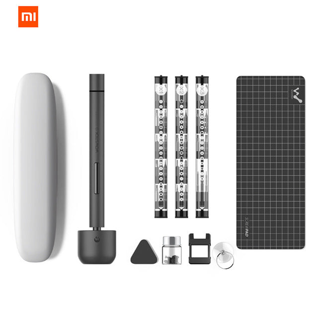 Original XIAO mi mi jia Wowstick 1F + 64 In 1 Elektrische Schraube mi fahrer Cordless Lithium-ionen Ladung LED Power Schraube mi jia fahrer kit - V.I.P Digital Presence