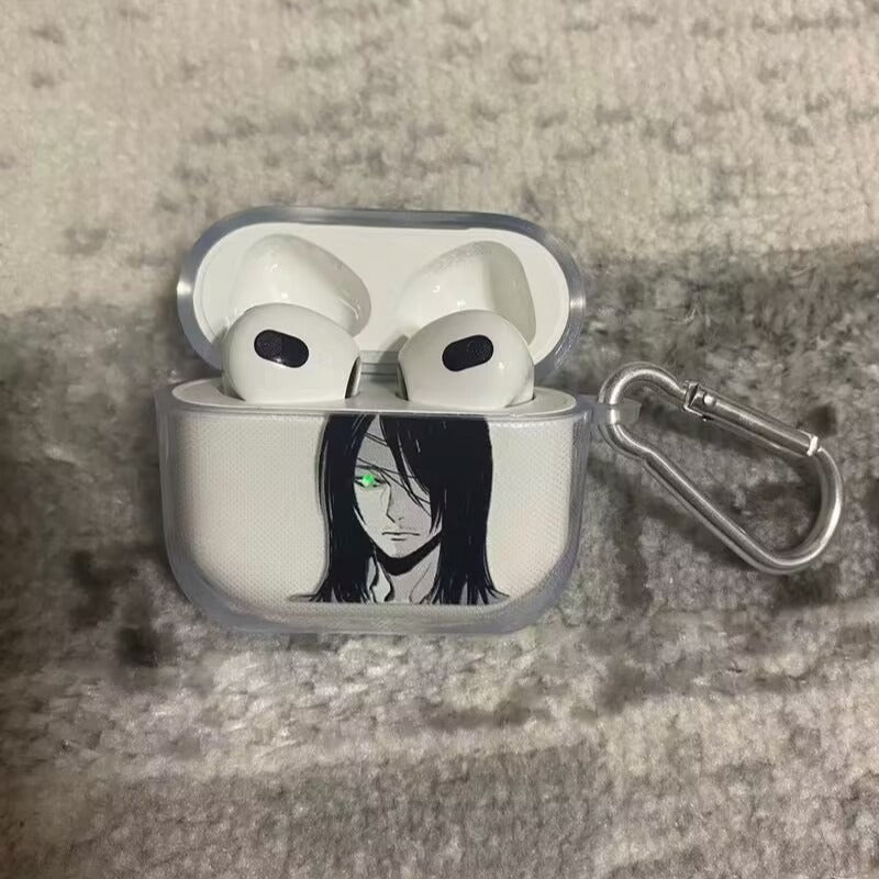 Ataque a los Titanes Eren adulto adecuado para airpodspro2 funda protectora Apple 3 conjunto de auriculares Bluetooth animación