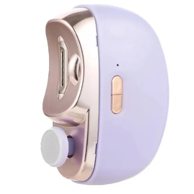 2 In 1 Electric Nail Clippers Manicure Anti-Splash Nail Trimmer For Baby Finger Toe Scissors Pedicure Thick Nails Cutter Tools - V.I.P Digital Presence