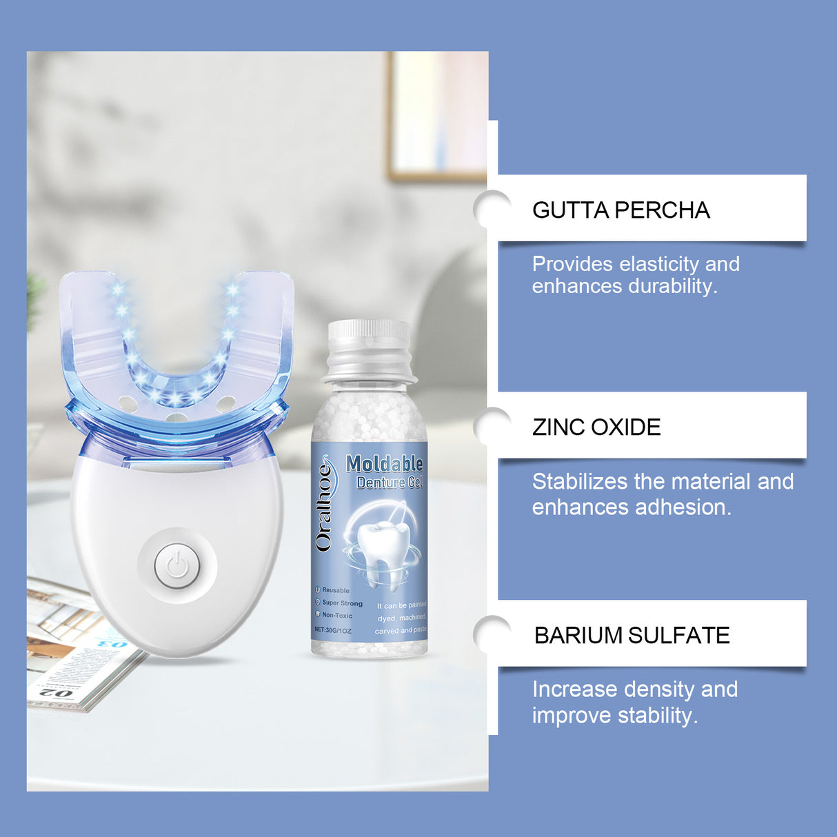 Dental Care Kit Improves Smile Appearance Gentle Comfort Beauty Teeth Shine Teeth Care - V.I.P Digital Presence
