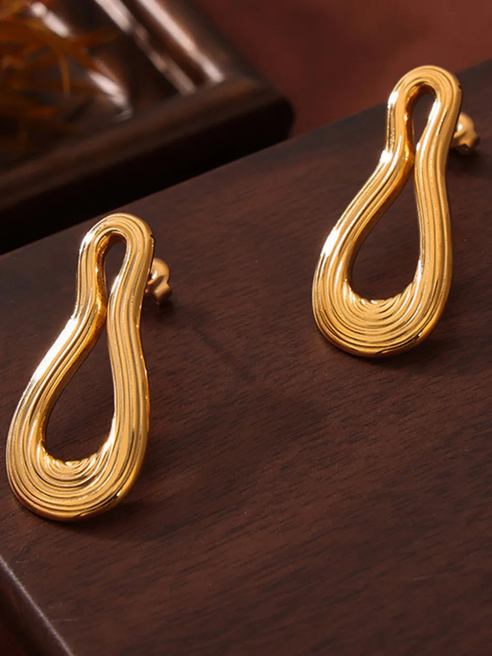 Titanium Steel Geometric Shape Earrings - V.I.P Digital Presence