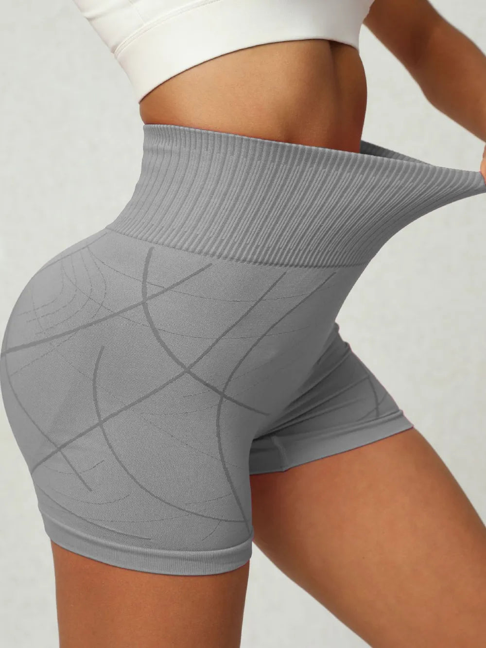 High Waist Active Shorts - V.I.P Digital Presence