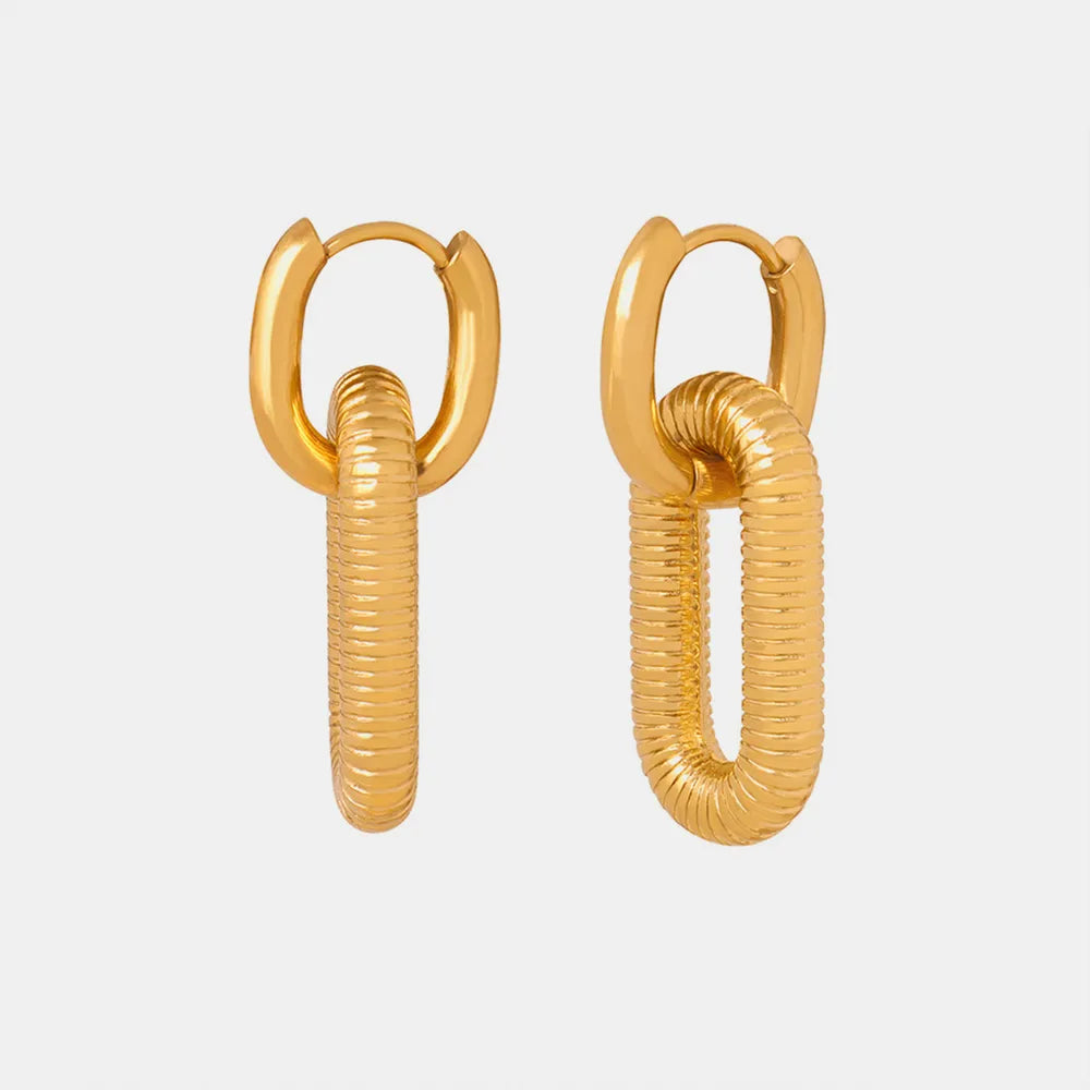 Titanium steel Dangle Earrings - V.I.P Digital Presence