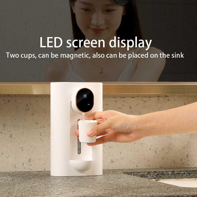 Household Bathroom Mouthwash Cups Wall Mounted Mouth Wash Machine Black Mouthwash Dispenser - V.I.P Digital Presence