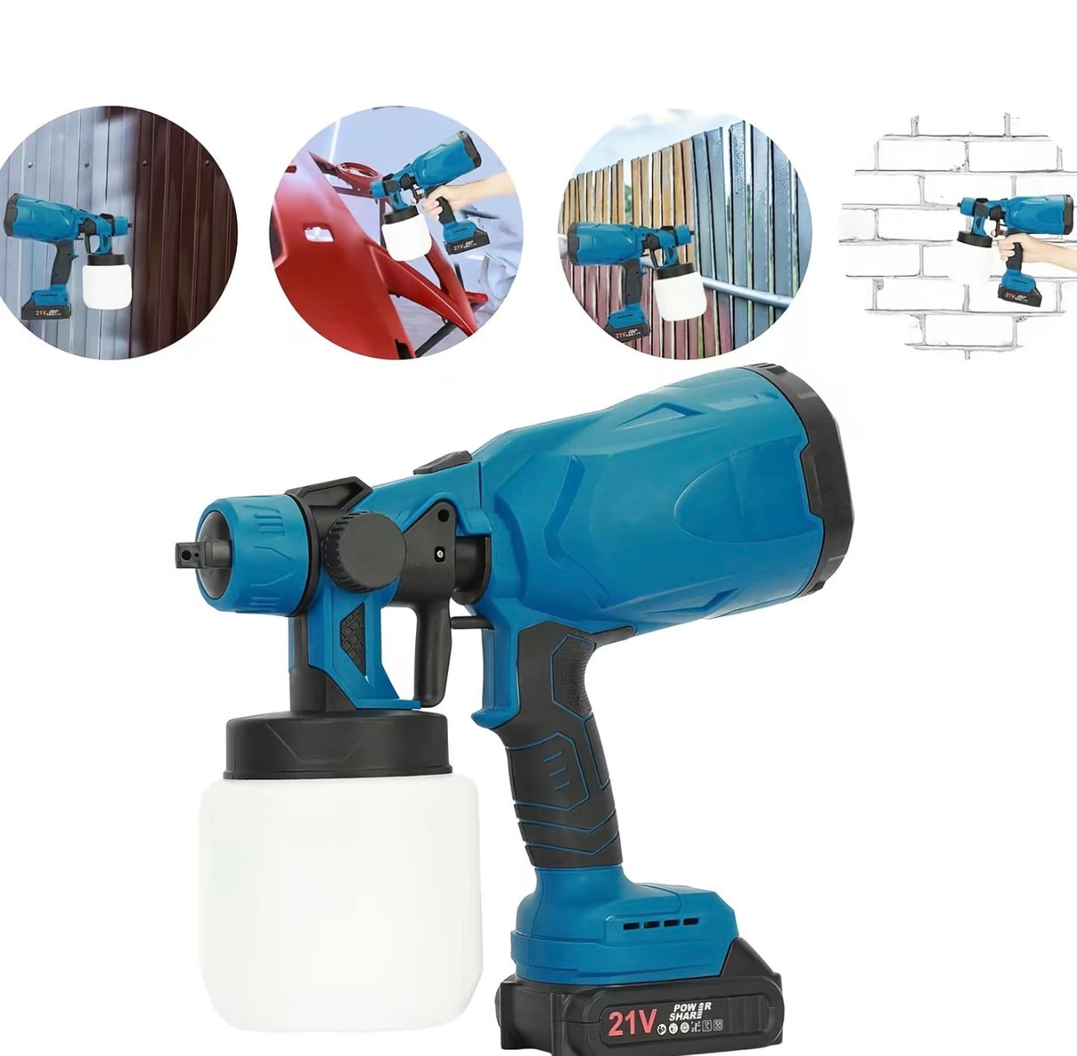 SprayPro Cordless Paint Sprayer