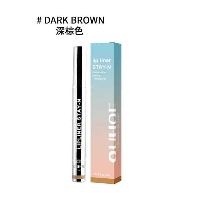 Peel Off Lip Liner Waterproof Long Lasting Liquid Lip Stick Non- Stick Liner Moisturizing Tear Off Lipliner Stain Care - V.I.P Digital Presence