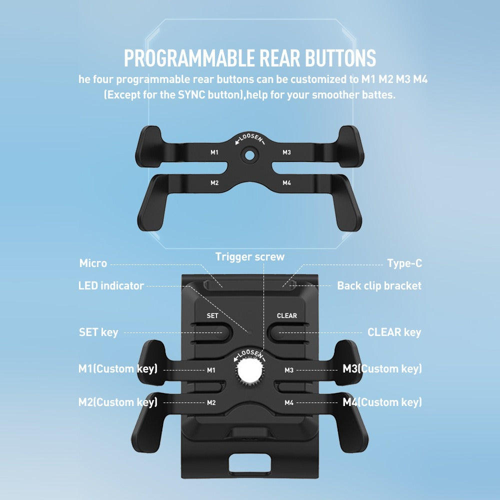 Suitable for Xbox Series X/S controller back expansion buttons Xbox X/S controller additional function buttons - V.I.P Digital Presence