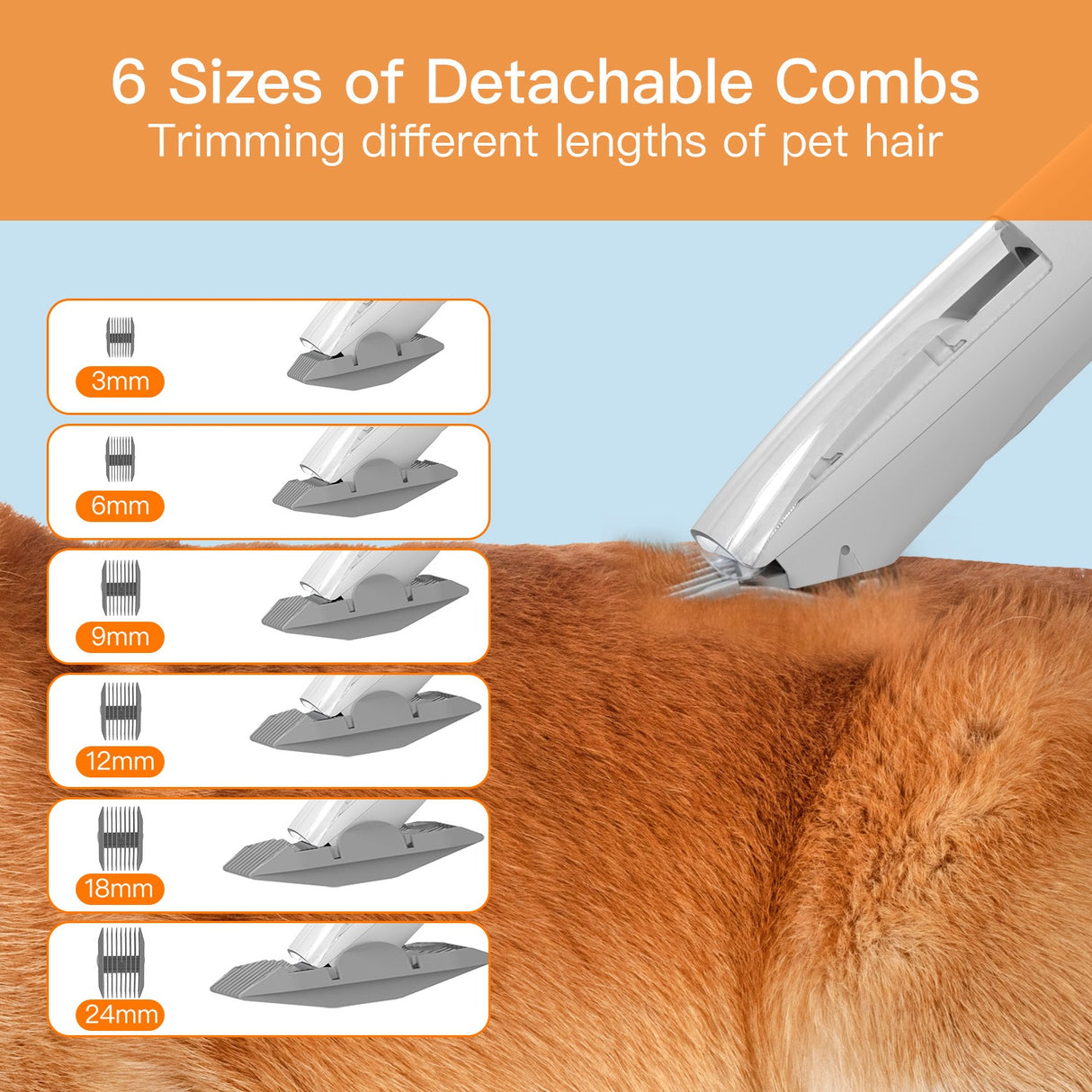 Pet intelligent beauty and grooming set is suitable for cleaning grooming and removing hair from cats and dogs of all sizes - V.I.P Digital Presence