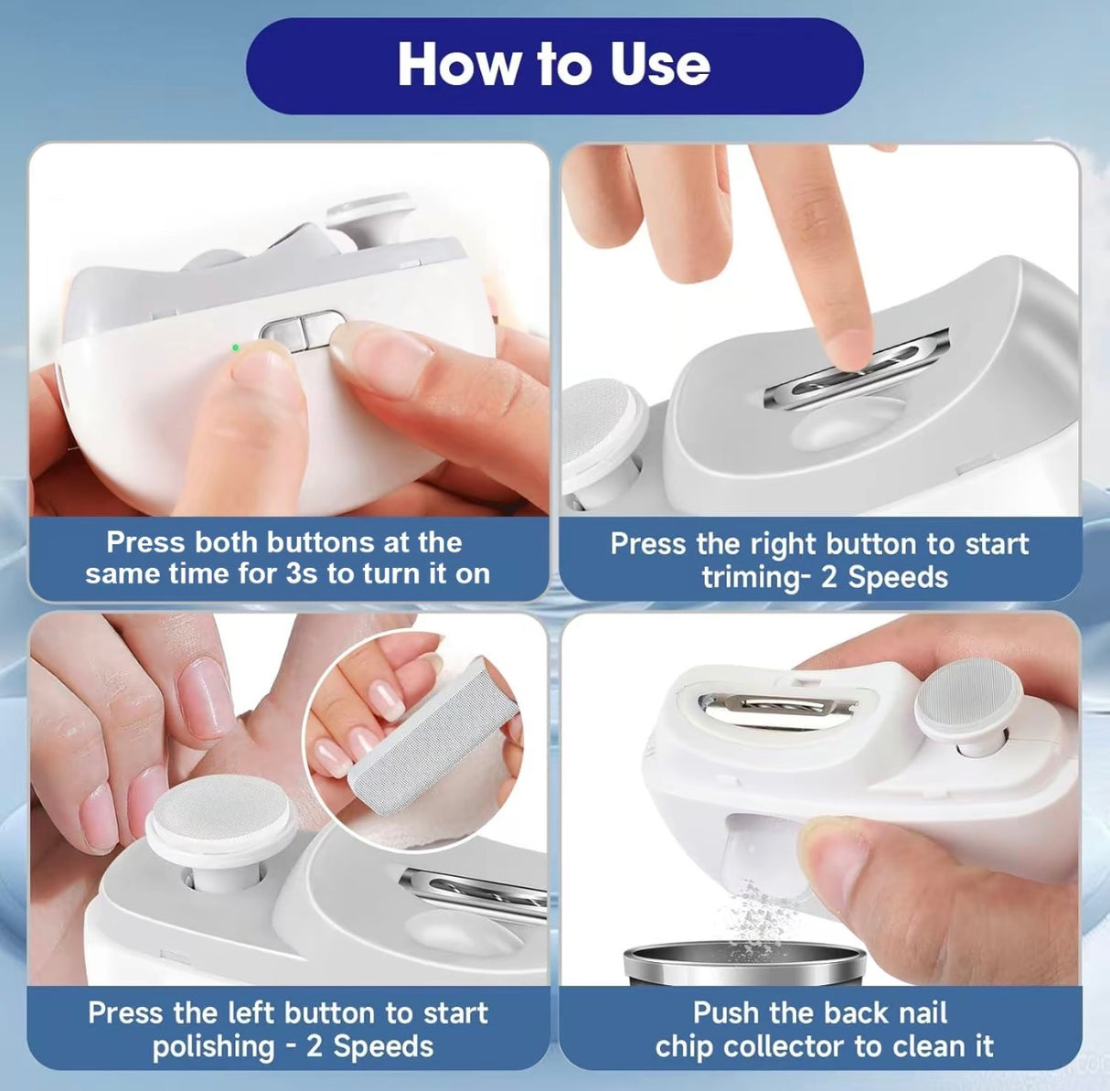 NailEase Nail Clipper