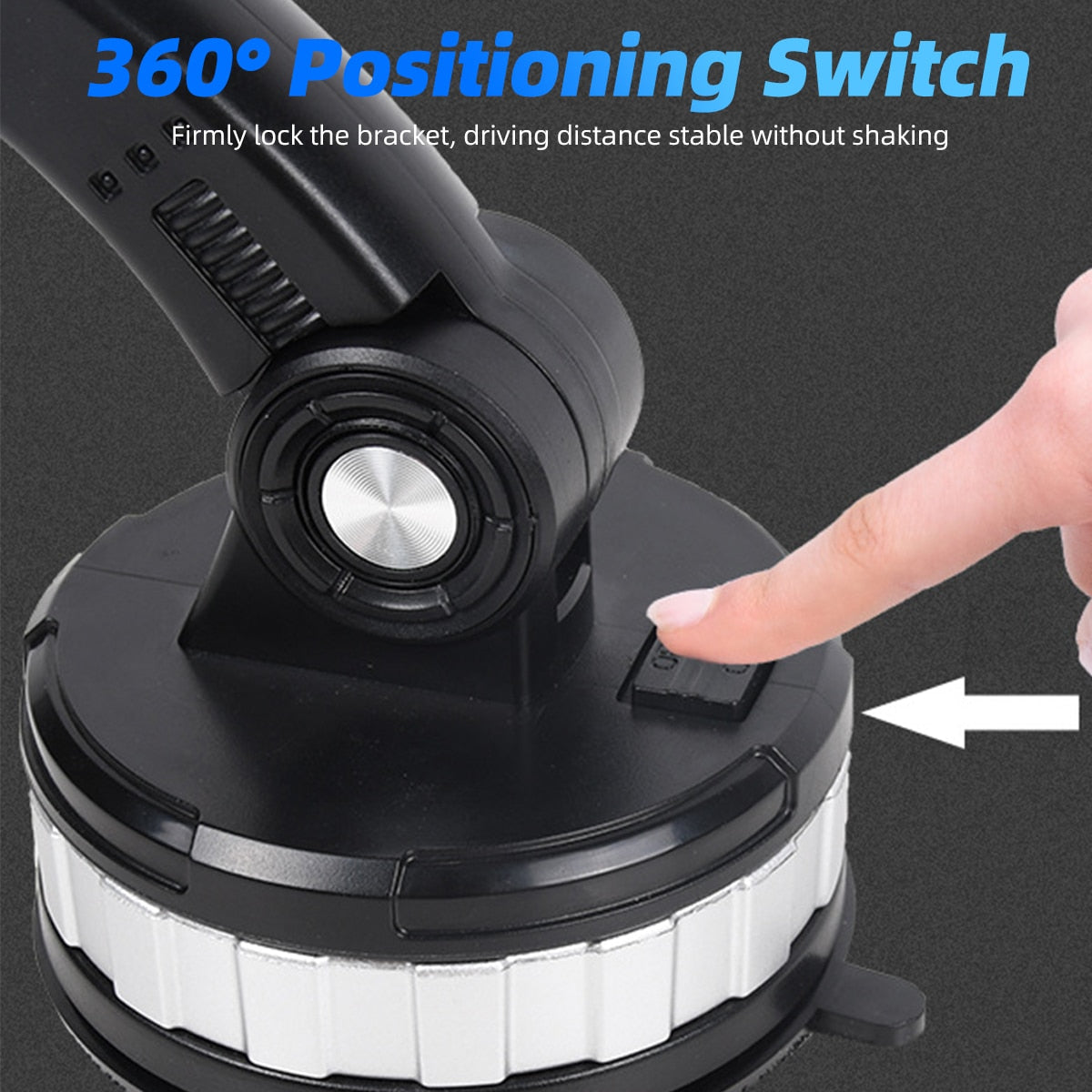 Universal Large Truck Extended Suction Cup Type Car Holder Fixed Shockproof Mobile Phone Stand Big Joint GPS Navigation Holder - V.I.P Digital Presence