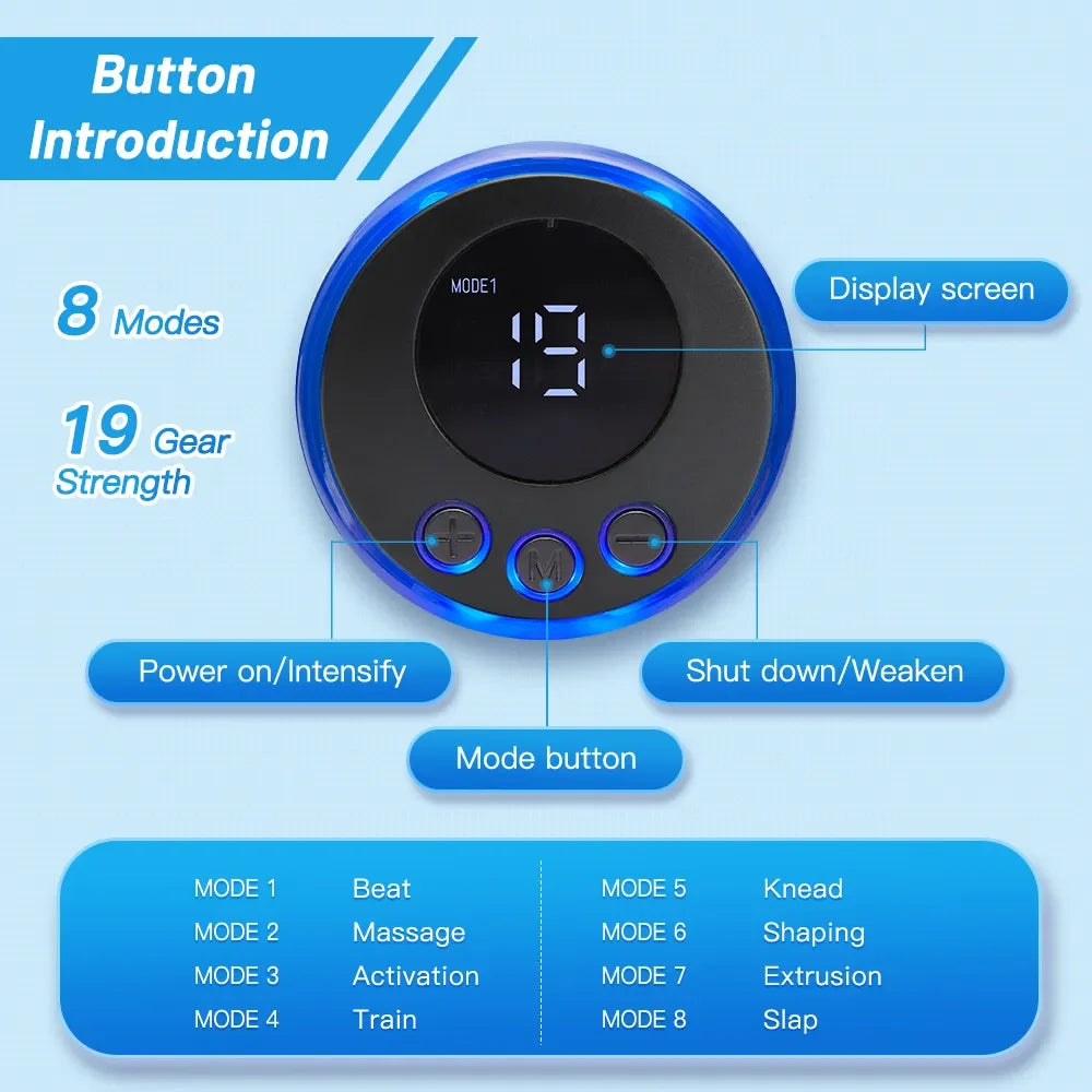 EMS Facial Massager Eye Face Lift Skin Tightening Anti-Wrinkle V-Shaped Face Muscle Stimulator Beauty Device - V.I.P Digital Presence