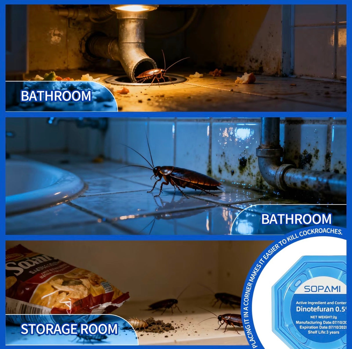 RoachGuard Indoor Roach Bait