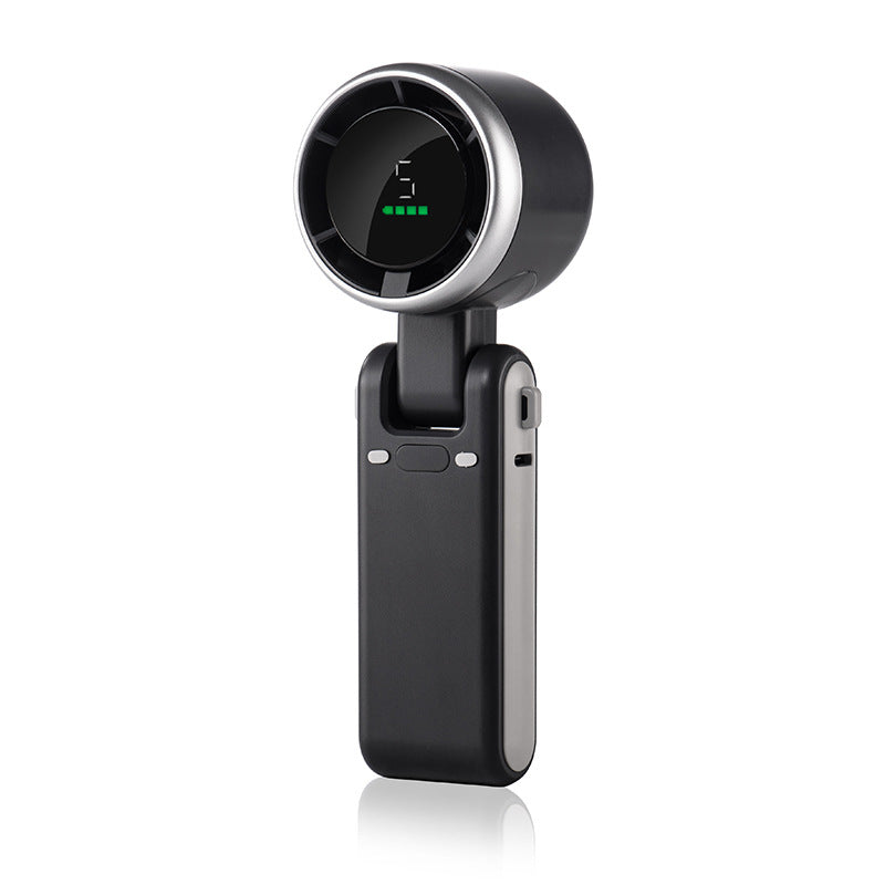 2025 New Portable Electric Fan: Foldable, High - Power, USB - Rechargeable, Wearable Neck Fan - V.I.P Digital Presence