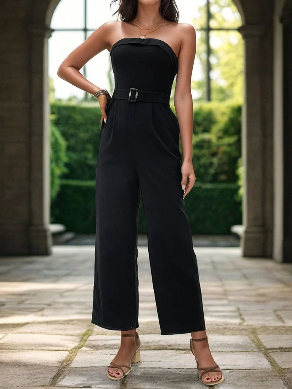 Tube Jumpsuit with Pockets - V.I.P Digital Presence