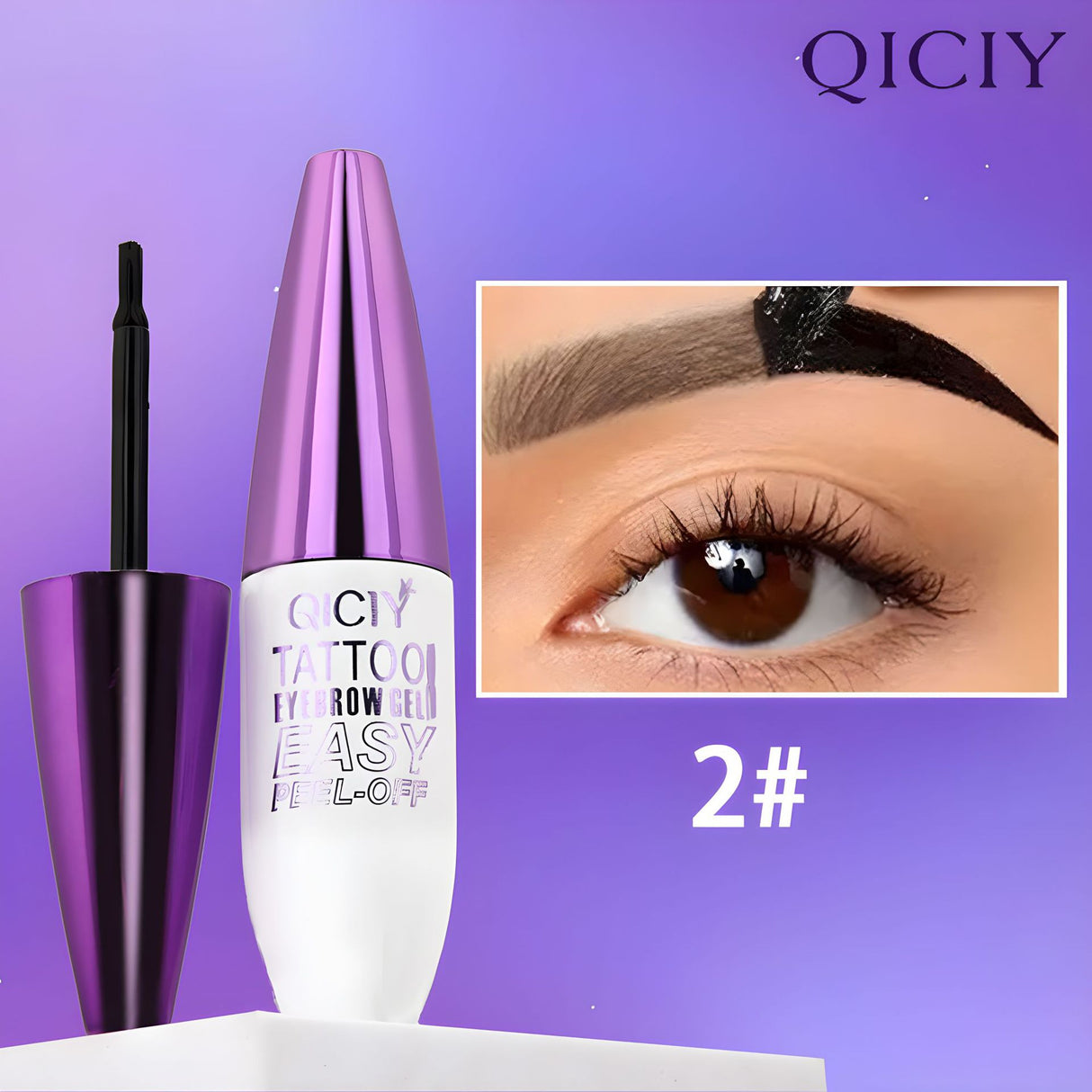Tear off eyebrow cream is waterproof, sweat resistant, easy to apply, anti smudging, tear off eyebrow adhesive - V.I.P Digital Presence