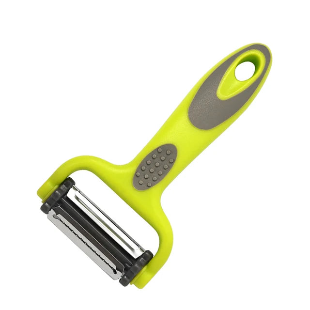 3 In 1 Rotary Peeler Fruit Vegetables Cabbage Graters Salad Carrot Potato Slicer Kitchen Multifunction Grater Julienne Peeler - V.I.P Digital Presence