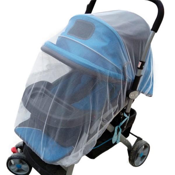 Cochecito de bebé de moda para exteriores, con mosquitera y malla protectora