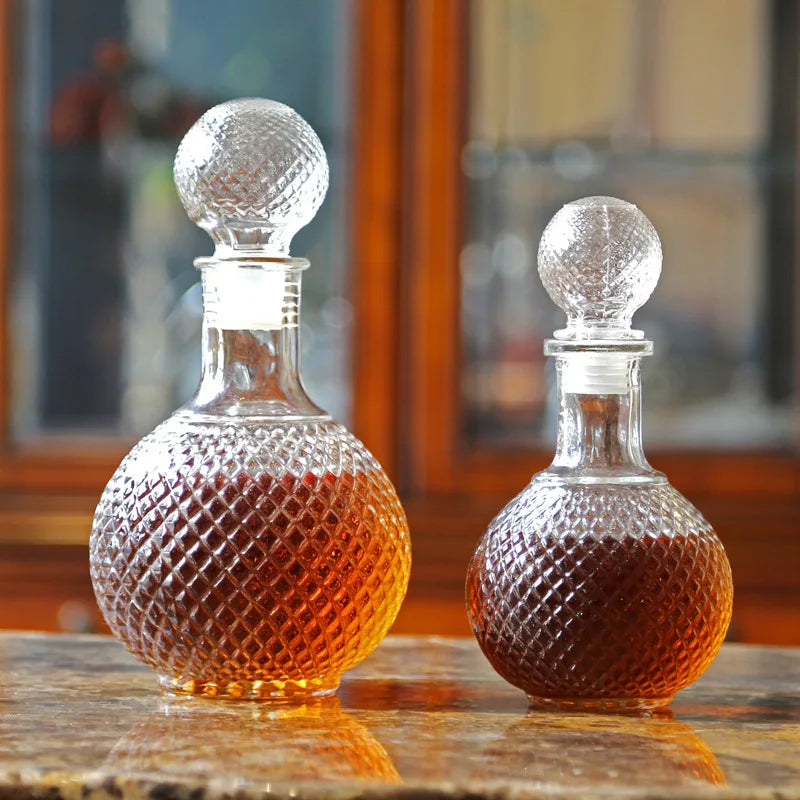 250ml 500ml 1000ml Glass Crystal Red Wine Decanter Wine Bottle Decanter