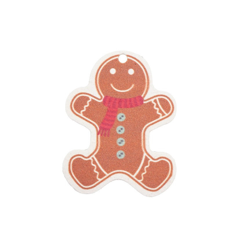 Christmas supplies, printed wood pulp, dishwashing cotton, kitchen cleaning, absorbent, non greasy, compressed wood pulp cotton, - V.I.P Digital Presence