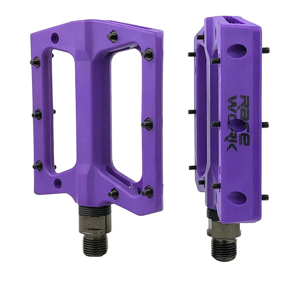Mountain Bike Bicycle Nylon Fiber Peilin Pedal Dead Fly Bearing Pedal Non-Slip Pedal - V.I.P Digital Presence