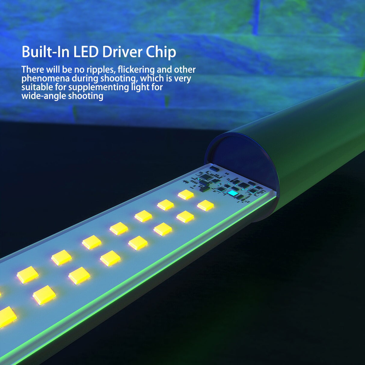 RGB Colorful LED Stick Fill Light Handheld 3200K-5600K LED Flash Light stick Speedlight Photographic Lighting - V.I.P Digital Presence