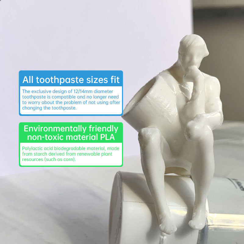 Squeeze toothpaste artifact make fun of toothpaste head toothpaste cover trick toy - V.I.P Digital Presence