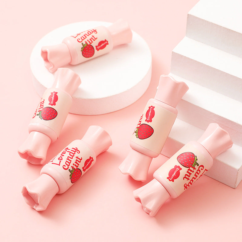 Dragonranee Mirror Pink Candy Lip Glaze Female Student Models Cute Waterproof Lipstick Dyed Lip Liquid - V.I.P Digital Presence
