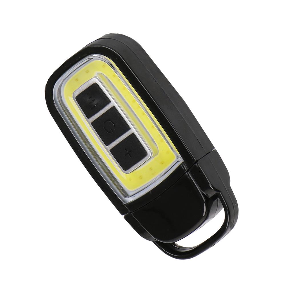 Mini LED Flashlight USB Rechargeable COBTorch 3 Modes Pocket White+Red Lighting - V.I.P Digital Presence