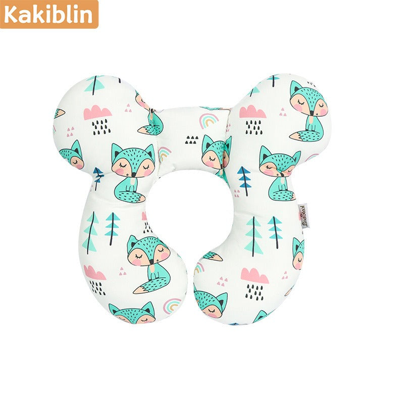 Baby head protection U-shaped pillow stroller fixed head pillow Car seat sleeping protection head and neck pillow - V.I.P Digital Presence