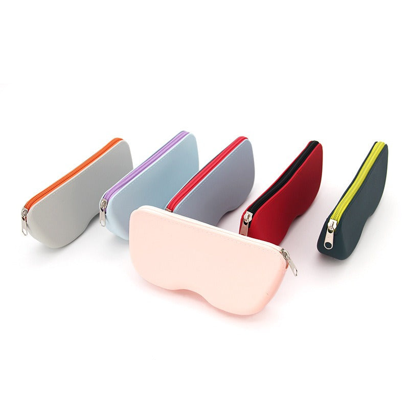 Silicone bag, waterproof, cosmetics, miscellaneous items, small change storage bag, eye bag, silicone storage bag - V.I.P Digital Presence