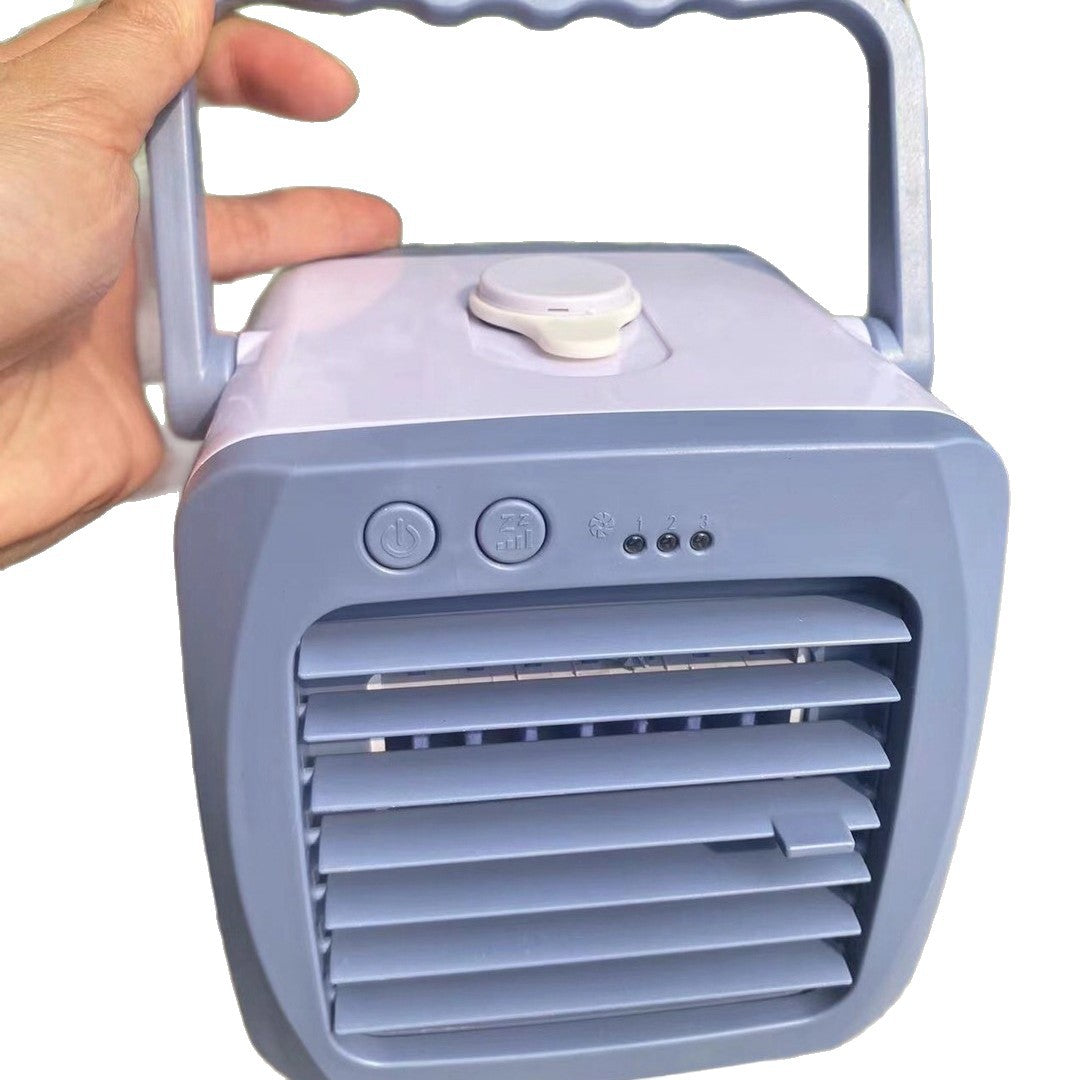 Mini spray Air Cooler Household Desktop Small Air Cooler USB Portable Mobile Air Conditioner Fan - V.I.P Digital Presence