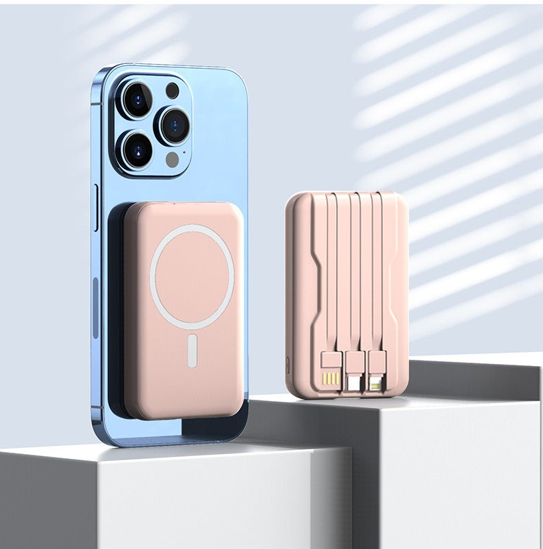 MagSafe Magnetic Wireless Power Bank 10000mAh Mini Super Fast Charging Mobile Power Supply - V.I.P Digital Presence