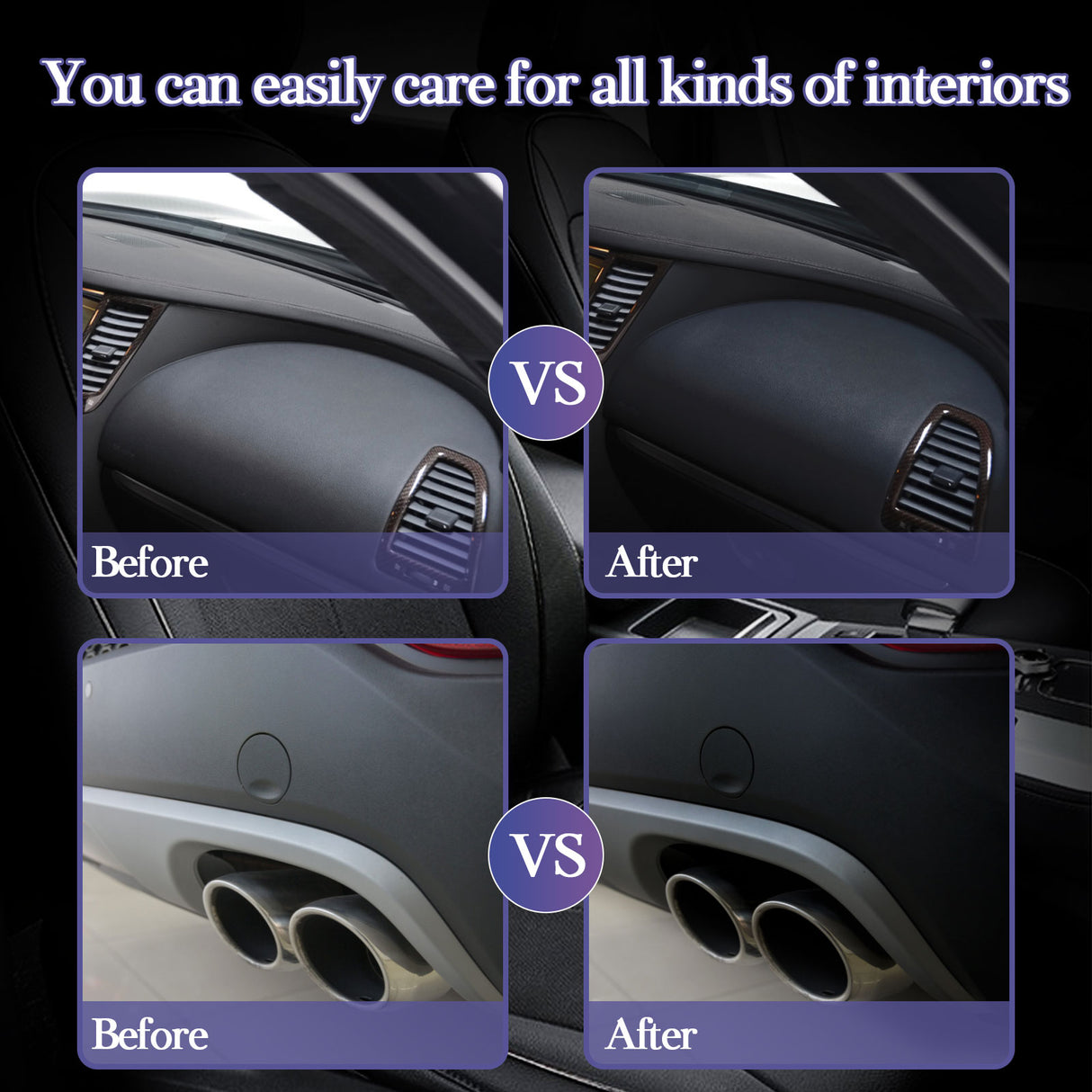 Automotive Interior Repair Spray, Clean Interior Leather Maintenance Spray Car Interior Refurbishment Spray - V.I.P Digital Presence
