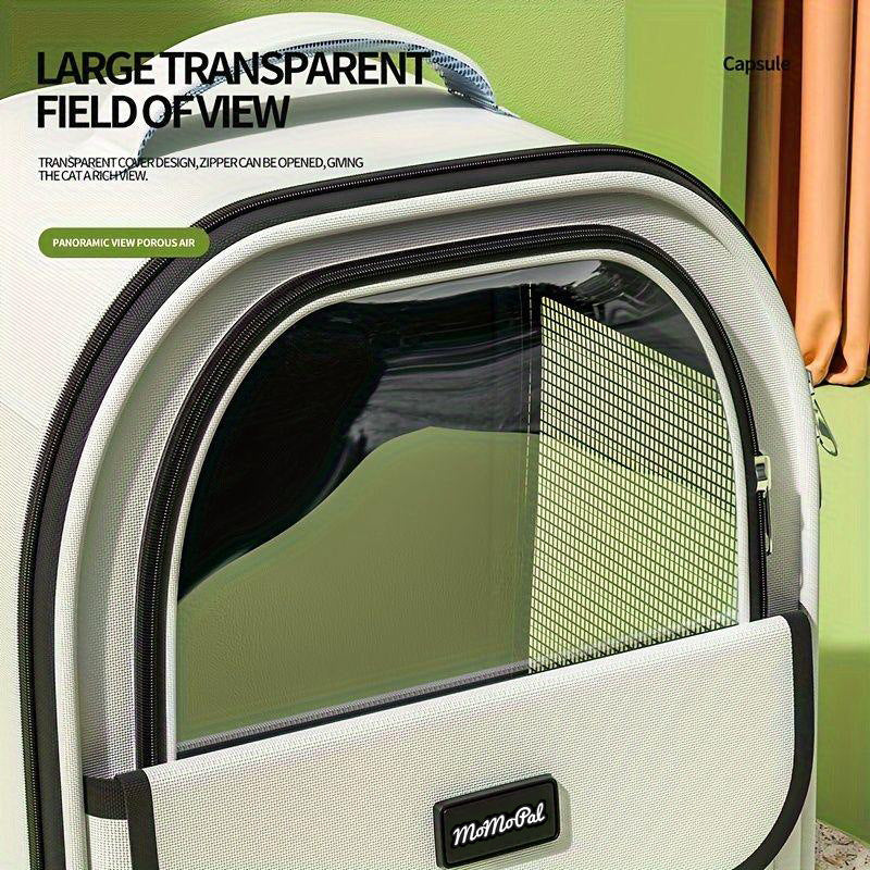 Pet supplies cat bag portable pet bag with side opening backpack for outdoor use - V.I.P Digital Presence