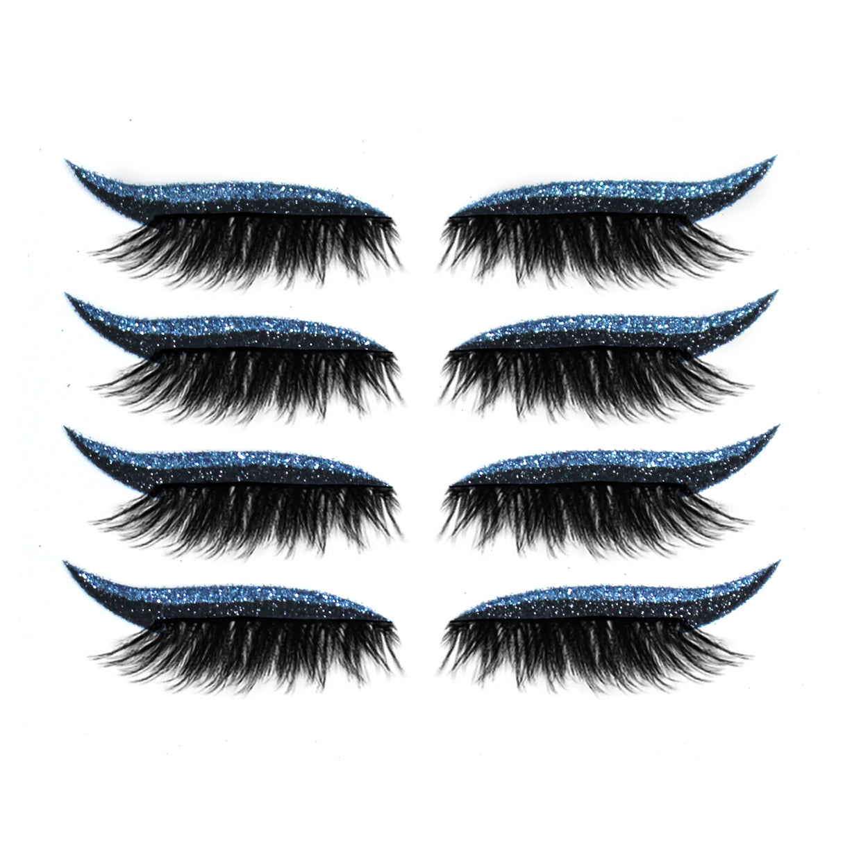 New Glitter Self-Adhesive Eyeliner Eyeshadow Sticker Double Eyelid False Eyelashes Waterproof Party Eye Makeup Sticker - V.I.P Digital Presence