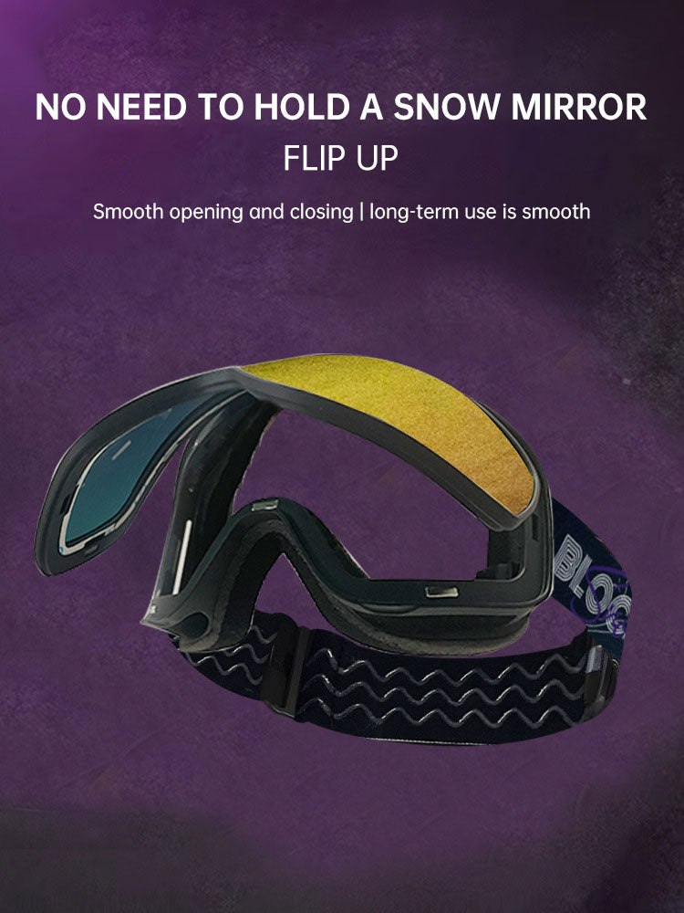 Cover Ski Glasses Winter Outdoor Sports Goggles Double Layer Anti Fog Single Double Plate Snow Goggles - V.I.P Digital Presence