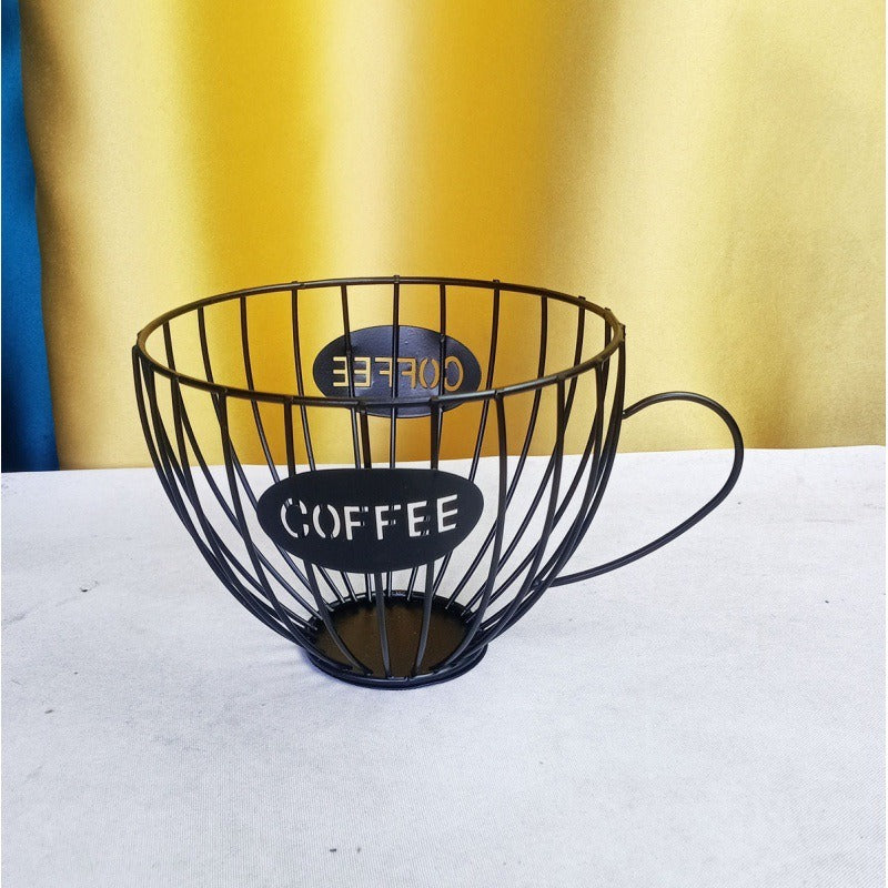 Cofffee Capsule And Tea Bag Holder Black - V.I.P Digital Presence