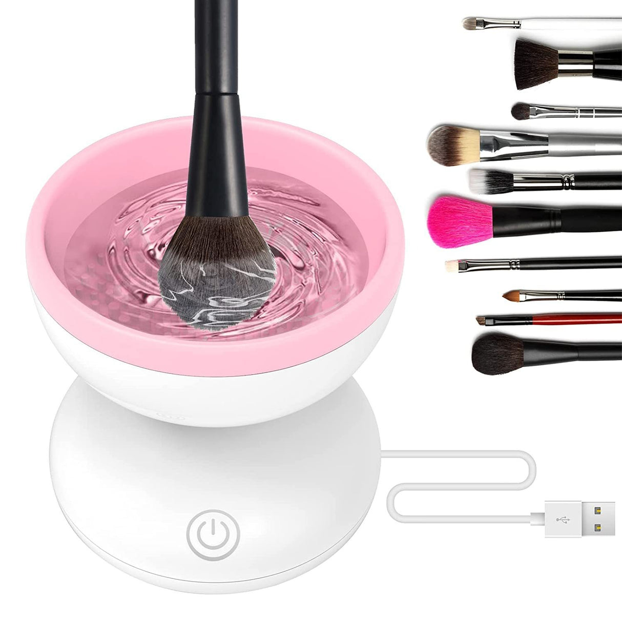 Makeup brush Automatic brush cleaner Rechargeable makeup tool cleaning artifact - V.I.P Digital Presence